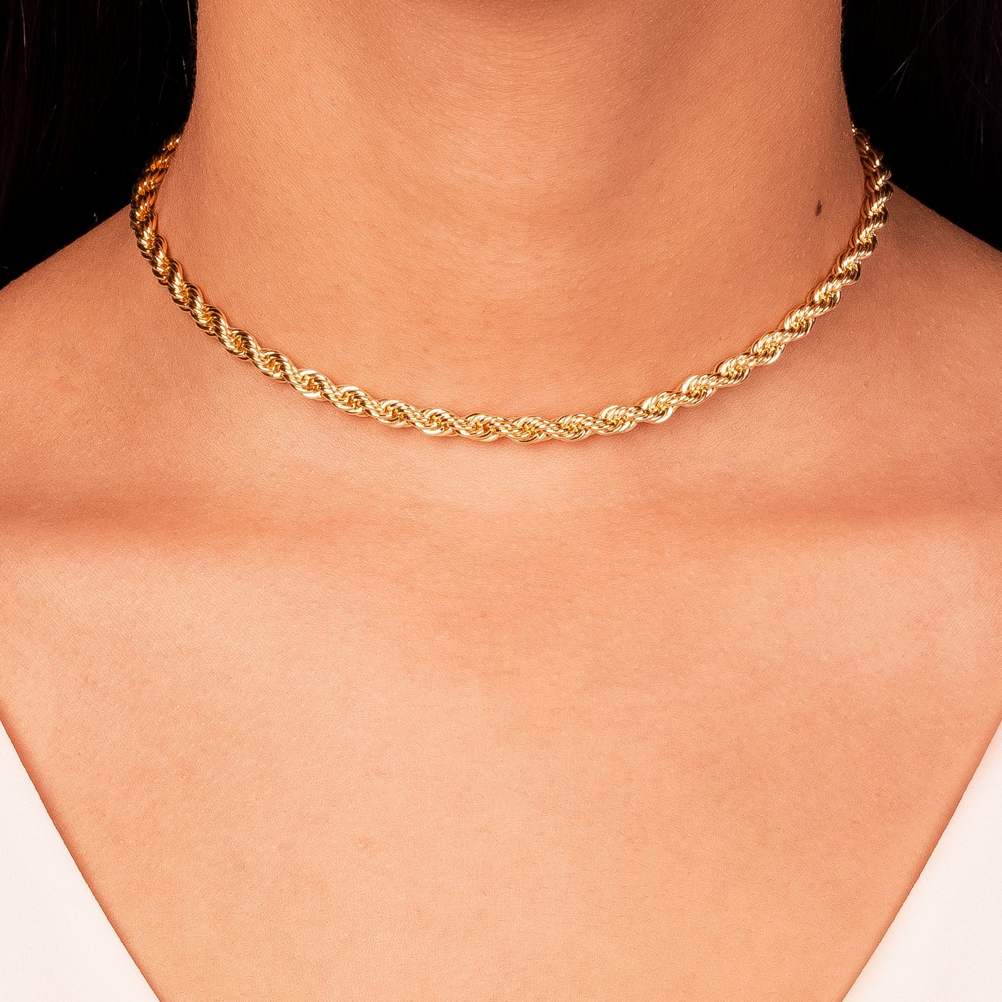 Gold Cord Choker