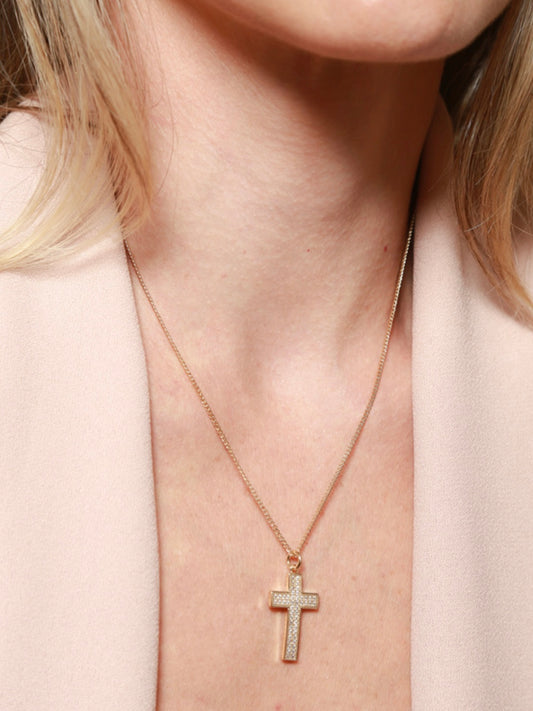 Golden Cross Necklace